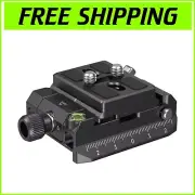 Premium Mount Plate Kit with Anti-Dislodgement Design for Arca-Swiss & Manfrotto