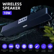 Bluetooth 5.0 Computer Speakers for PC Desktop Monitor PC Sound Bar Stereo Sound