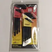BONDHUS BALL END 13 PC IN/ 9PC MM HEX KEY SET #20199 BLX22