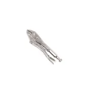 SP Tools 125mm Locking Pliers Curved Jaw - Heavy Duty Knurled Adjuster Nut