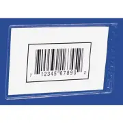 Bin Buddy Label Holder,Clear,Smooth,Slide-In,PK25 BB-35 Bin Buddy BB-35