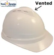 MSA Advance Vented Cap Style Hard Hat - White