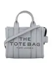 NWT {Marc Jacobs} The Leather Mini Tote Bag #050 WOLF GREY - Crossbody Bag