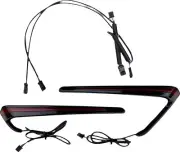 Custom Dynamics Red Lens LED Saddlebag Lights (CD-LRST-BAG-RB)