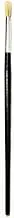 Renoir Hog Hair Round Brush, Size 8 Paint Brush Round Pointed Tip Paintbrushes Hog Hair Artist Acrylic Paint Brushes for Acrylic Oil Watercolor, Face, & Rock Painting
