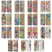 SUZANNE ALLARD FLORAL ART LEATHER BOOK WALLET CASE FOR APPLE iPOD TOUCH MP3