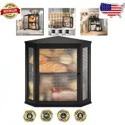 Rustic Large Capacity Bread Box for Counter - Insulated & Space-Saving Design