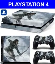 Lara Sticker Skin for PS4 Fat Wrap Vinyl + Controller