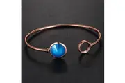 Pristine Bangle Rose Gold Embellished With SWAROVSKI Crystals