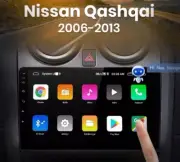 Radio 2 din Android for Nissan Qashqai J10 Ships Bluetooth USB 1/16 GPS Wifi