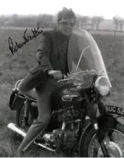 Doctor Who Autograph: RICHARD FRANKLIN (The Daemons) Signed Photo