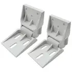 safycaby 2 PCS Freezer Plastic Hinges Small Chest Freezer Hinges 3 Holes Fold...