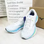 MIZUNO WAVE SKY 5 女款 高緩衝 慢跑鞋 J1GD210200 白X藍