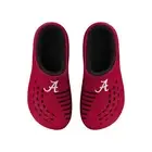 FOCO NCAA Men's Alabama Crimson Tide Sherpa Lined Big Logo Clogs