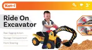 Kan-i Ride On Bulldozer With Digger