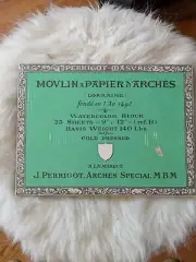 Movlin A Papier d Arches Watercolor Block Paper, Cold Pressed, 25 Sheets