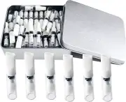 150 PCS Cigarette Filters VOVCAMLS Disposable Filters with Tin Dual-Purpose Nano