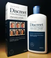 Restoria Discreet Colour Restoring Cream 250 ml Grey Hair Treatment Exp. 2025