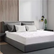 5cm Royal Comfort 1200GSM Deluxe 7-Zone Mattress Topper (Single, Double, Queen, King) Double