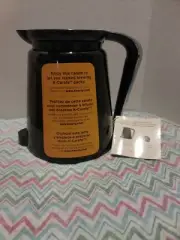 Keurig 2.0 Thermal Coffee Pot Carafe Black Silver 4 Cup 32 Oz