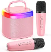 JYX Mini Karaoke Machine, Portable Bluetooth Karaoke Speaker with Wireless Micro