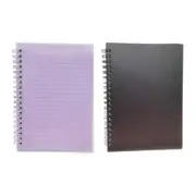 2 Pcs B6 Journal Notebook Travel Notepads Spirals Notebook Thick Paper 90 Sheets