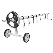 ALFORDSON 6M Pool Cover Roller Adjustable Solar Blanket Reel (Grey)
