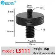 Reliable 14 to 38 Screw Mount Adapter for Camera Tripod Seamless Integration