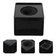 3 Pcs Logo Microphone Interview Station Creative Plastic Marks
