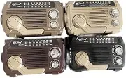 SUIOPPYUW High Volume Radio Featuring Solar Panel and Powerful Flashlight Which is Both Flashlight and Radio and Outdoor Cooking