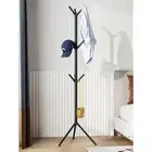2/3 Fork Coat Rack Bedroom Hanger Simple Living Room Large Hanger Floor Coat