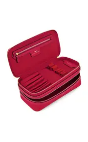 [Anya Hindmarch] Make Up In Magenta Ah Logo Nylon