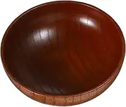 GRADENEVE Round Wooden Sauce Dish Dipping Plate for Soy Sauce Fruit and Condiments Lightweight Kitchen Gadget for Home and Parties Elegant Tableware Decor