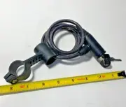 ROCKBROS Bicycle Bike Anti-Theft Security Steel Cable Lock Chain Portable Safety