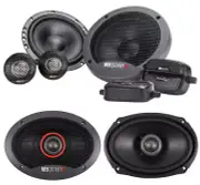 MB QUART FSB216 6.5" 280W Component Speakers & FKB169 6x9" 300W Coaxial Car Spea
