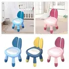 Kids Chair Kids Stool Cartoon Stable with Back Step Stool Kindergarten Chair for
