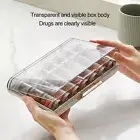 Pill Case with Separate Compartments Bpa-free Container Weekly Box Organizer 21