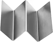 yztju Taco Serving Tray, Taco Holder in W Shape Made of Stainless Steel, Space-Saving, Stainless Steel Holder, Rustproof Stand for Dinner, Taco for Salad Wraps and Burritos
