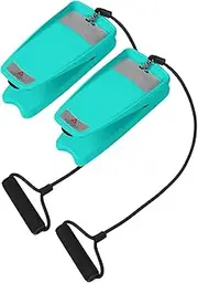 Stepper with Resistance Bands | Multipurpose Under Desk Stepper Small Stair Stepper | Compact Core Workout Equipment Workout Stepper for Home Gym