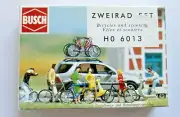 Busch 6013 Bicycle & Scooter Set, HO Scale (1:87), NEW