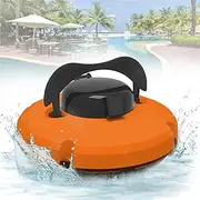 Automatic Pool Vacuum Cleaner, Wall Climbing Robotic Pool Cleaner Underwater Cleaner,Automatic Vacuum Cleanerfor Above Ground Pool & Inground Swimming Pool, 100 Mins Runtime