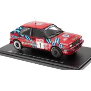 1:24 Lancia Delta Integrale 16V Biasion Rally Sanremo 1989 Ixo Salvat Diecast