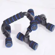 1pair Fitness I-shaped Push up Bar Stands Handles Hand Sponge Grip Bars Gym Musc