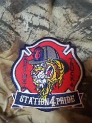 Engine 4 Truck 4 Station 4 Pride Fire Patch