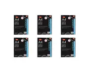 6x Jasart A4 Academy Display Book School Artworks Protector/Organiser 40 Pockets
