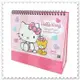 ♥小花花日本精品♥ Hello Kitty 2018桌曆 粉色 坐姿 小熊 蝴蝶結 愛心 兩入8折 62027809