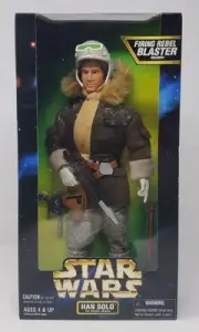 STAR WARS Action Collection HAN SOLO in Hoth Gear 12" Kenner 1997 NEW SEALED