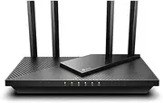 TP-Link AX3000 Dual Band Gigabit Wi-Fi 6 Router, 512MB RAM, 160MHz, 4High Power FEM, USB3.0 Port, HomeShield Security, OneMesh Supported, Work with Alexa, Gaming & Streaming, Smart Home (Archer AX55)