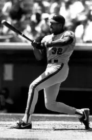 Dave Winfield California Angels bats 1990s Old Photo 1