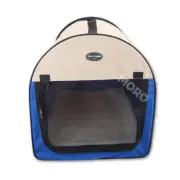 M-XL Portable Pet/Dog/Cat Folding Cage Kennel Crate Travel Carrier Mesh Window